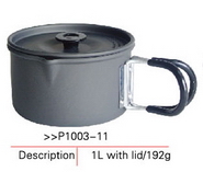 Alocs P1003-11 1L Pot with Lid