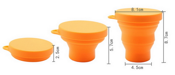 Collapsible Silicone Cup