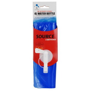 Source 4L Liquitainer Flexible Water Bottle Packaging