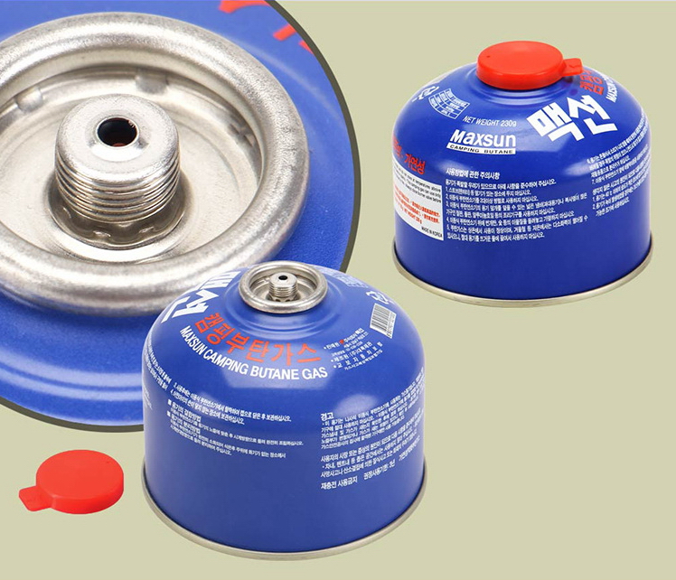 MaxSun 230g Isobutane-Butane Gas Canister