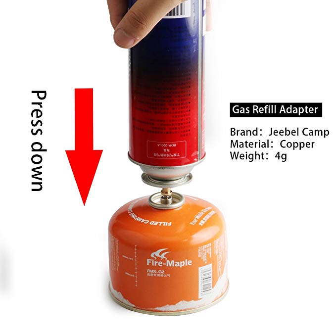 Jeebel Camp Gas Refill Adaptor
